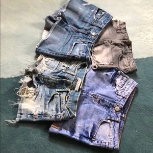 Denim shorts bundle